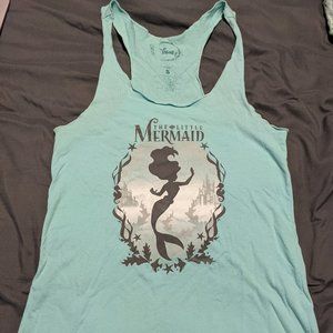 Disney (Small) Teal Little Mermaid Racerback Tank